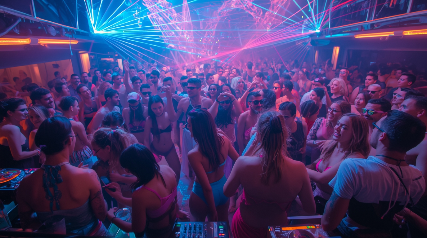 Mamaia nightlife scene